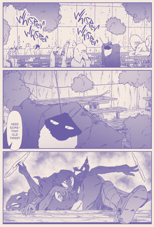 The ant king meeting the world's greatest spider assassin, the emissary from hell, Nosperitu Killexx